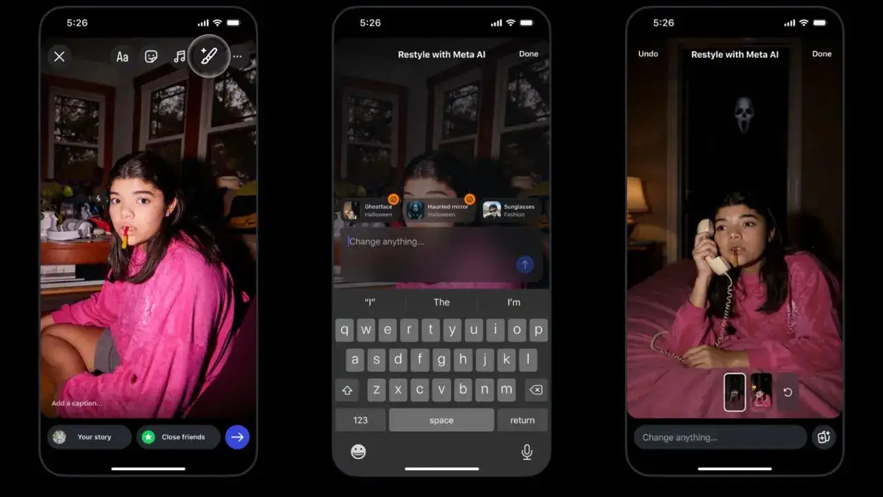 The One-Prompt Trick to Viral Instagram Stories (Meta AI Restyle Guide)