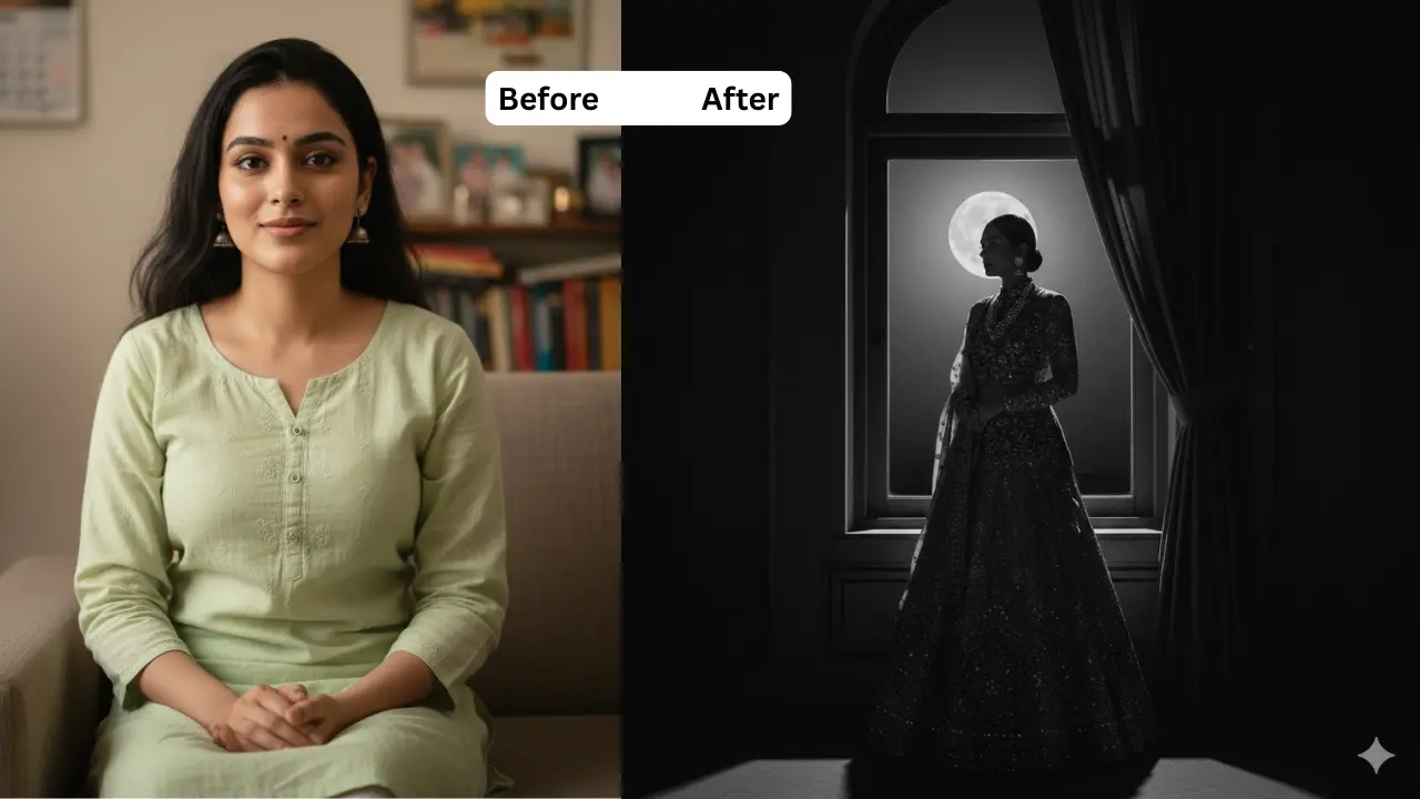 10 Gemini Diwali photo prompts for girls 3