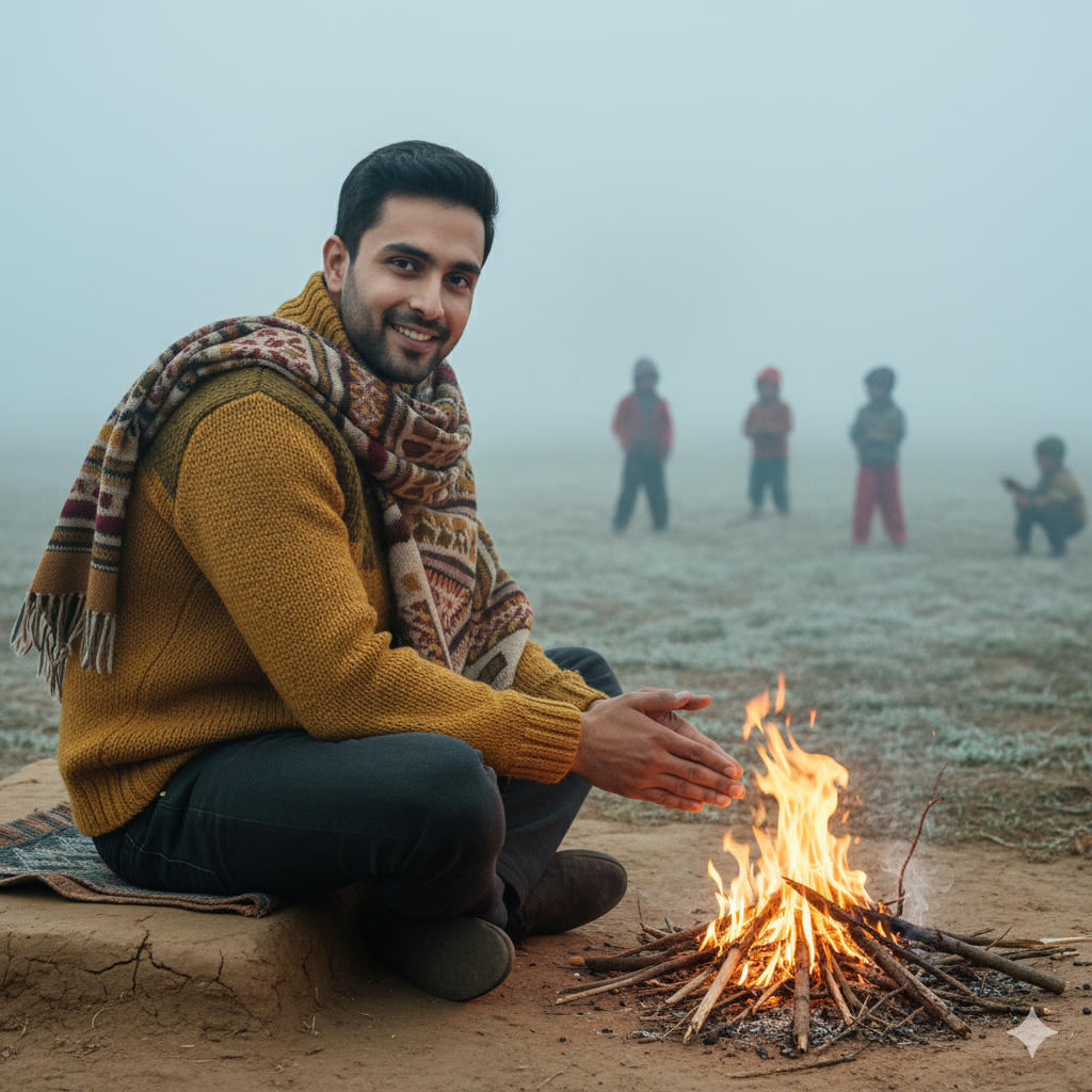 10 Viral Winter Gemini AI Photo Editing Prompts for Boys - Desi Boy Look