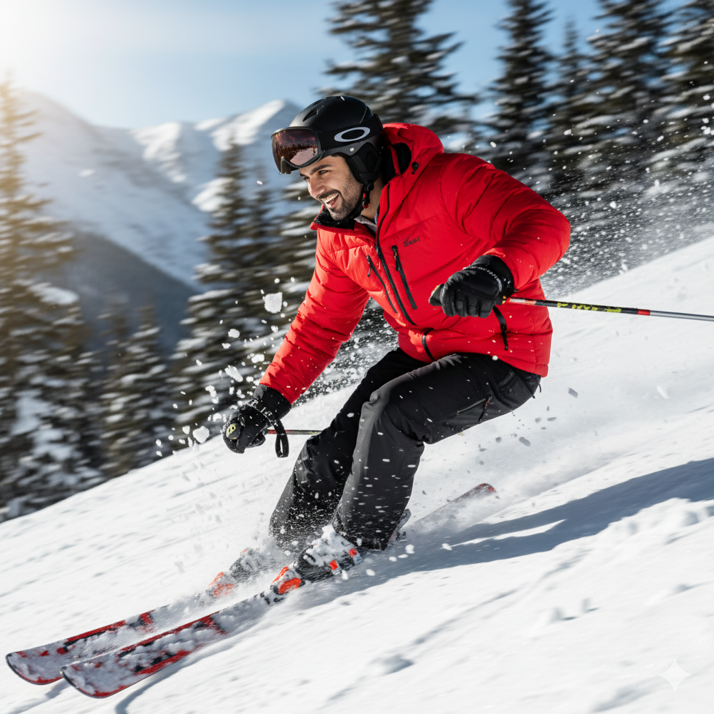 10 Viral Winter Gemini AI Photo Editing Prompts for Boys - Winter SPorts