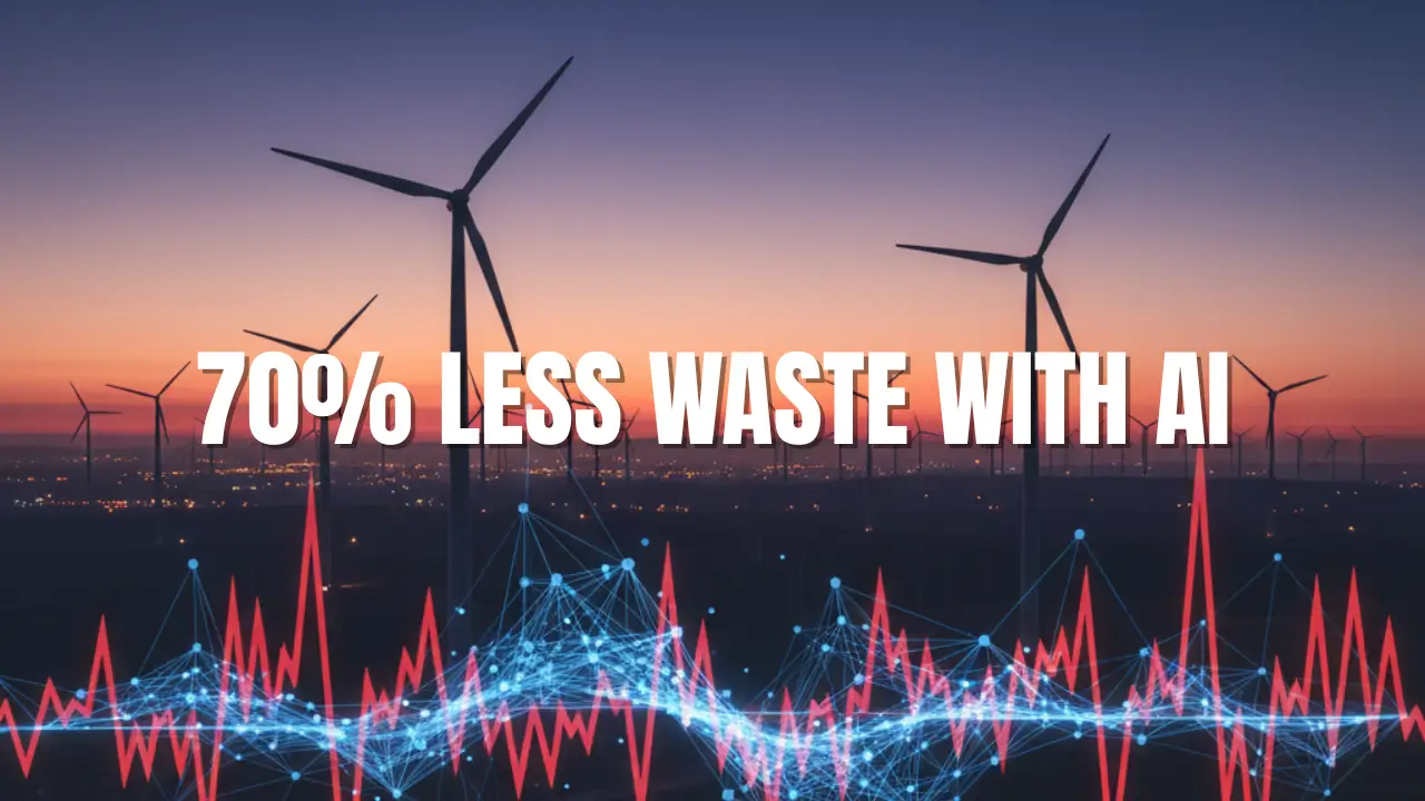 Cutting Waste by 70%: Why AI Grid Optimization Is the Solution to the Energy Intermittency Crisis